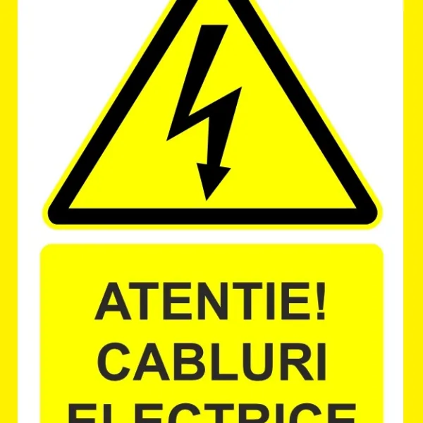Placuta pentru cabluri electrice