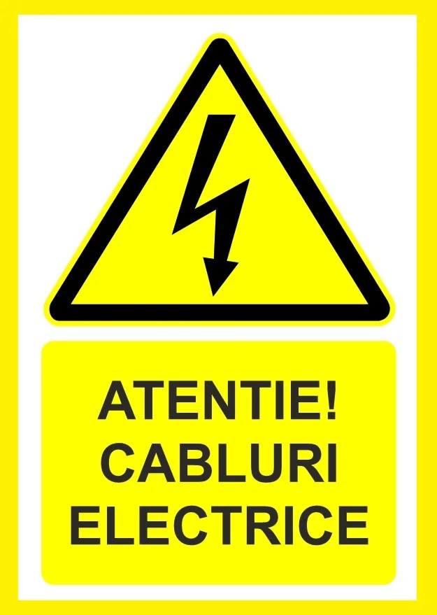 Placuta pentru cabluri electrice