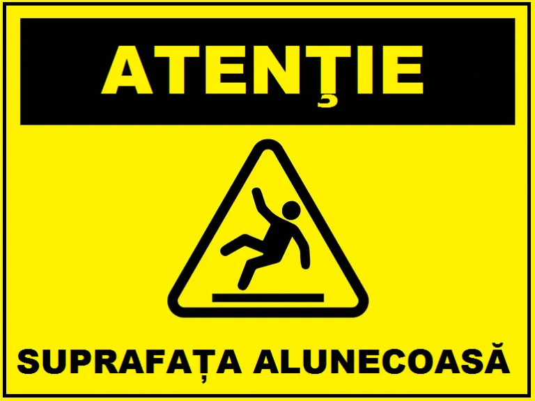 Placuta suprafata alunecoasa