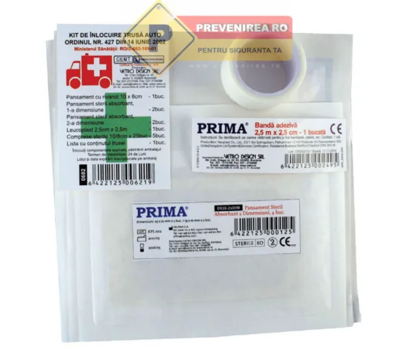 Kit inlocuire trusa sanitara auto