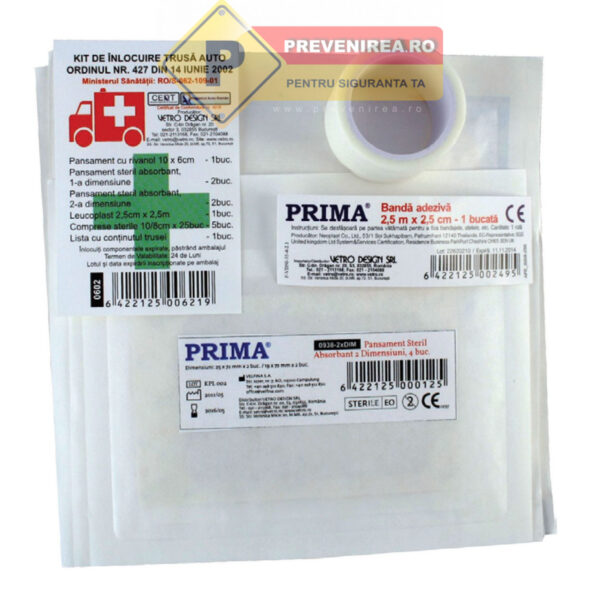 Kit inlocuire trusa sanitara auto