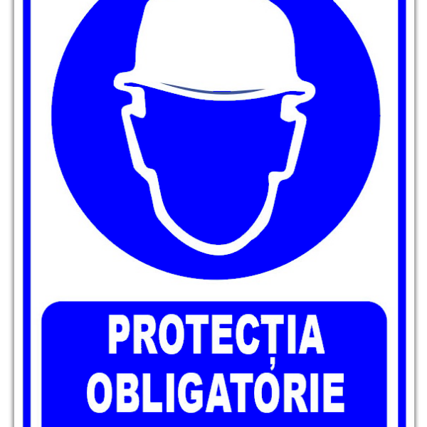 indicator protectia obligatorie a capului
