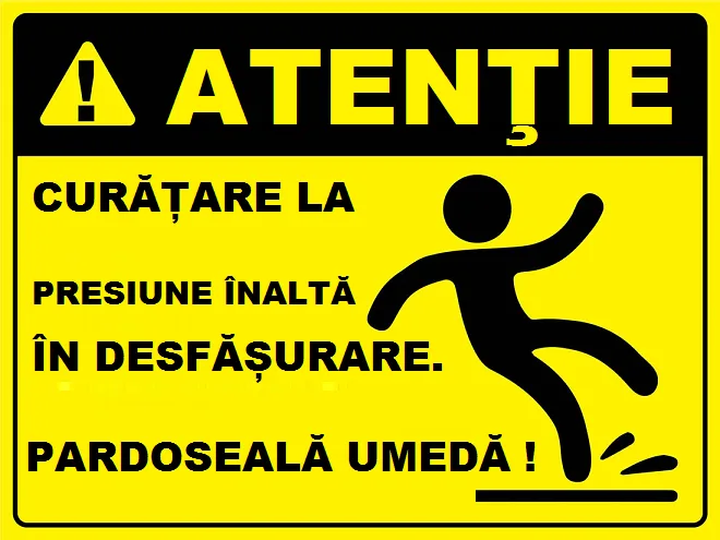 Placuta pentru curatat si spalat la presiune inalta