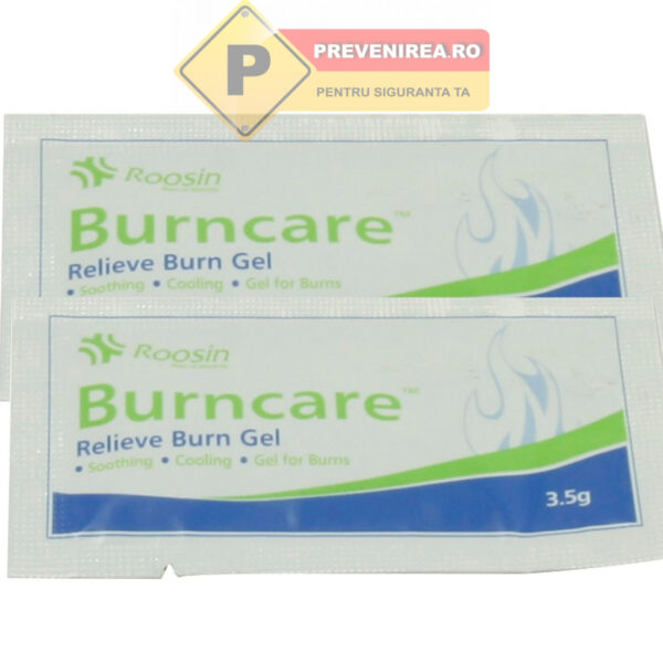 Pliculete cu gel pentru arsuri