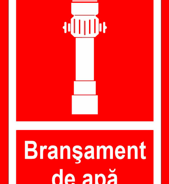 Semn de bransament de apa