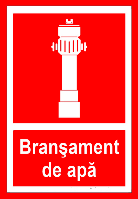 Semn de bransament de apa