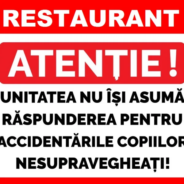 Placute pentru restaurant