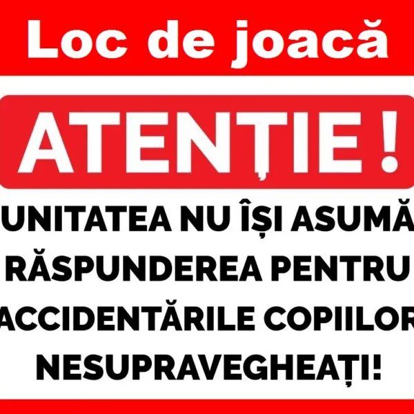 Placute pentru locuri de joaca