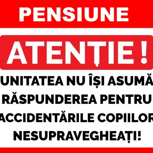 Placute pentru pensiune
