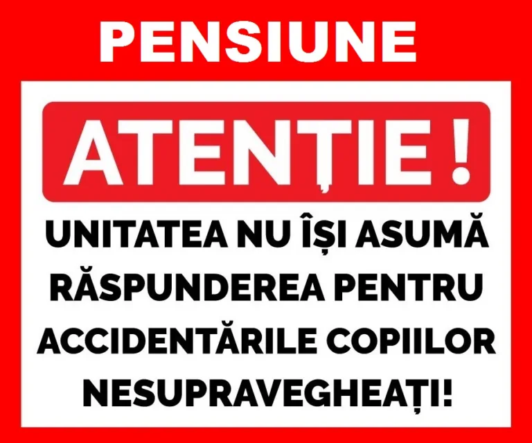 Placute pentru pensiune