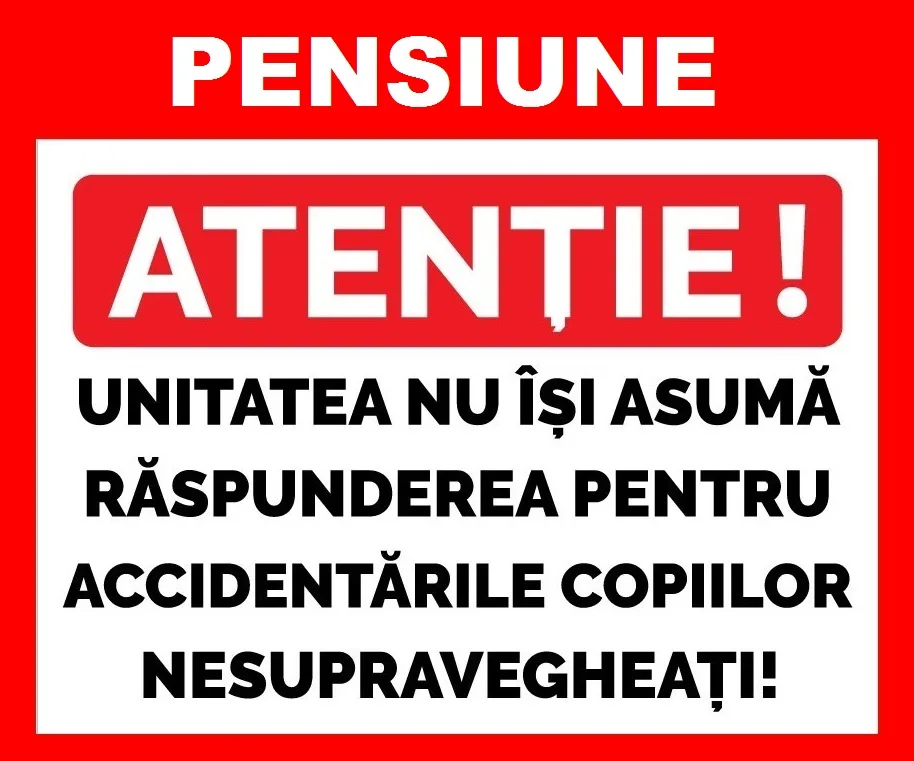 Placute pentru pensiune