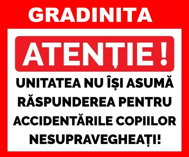 Placute pentru gradinita