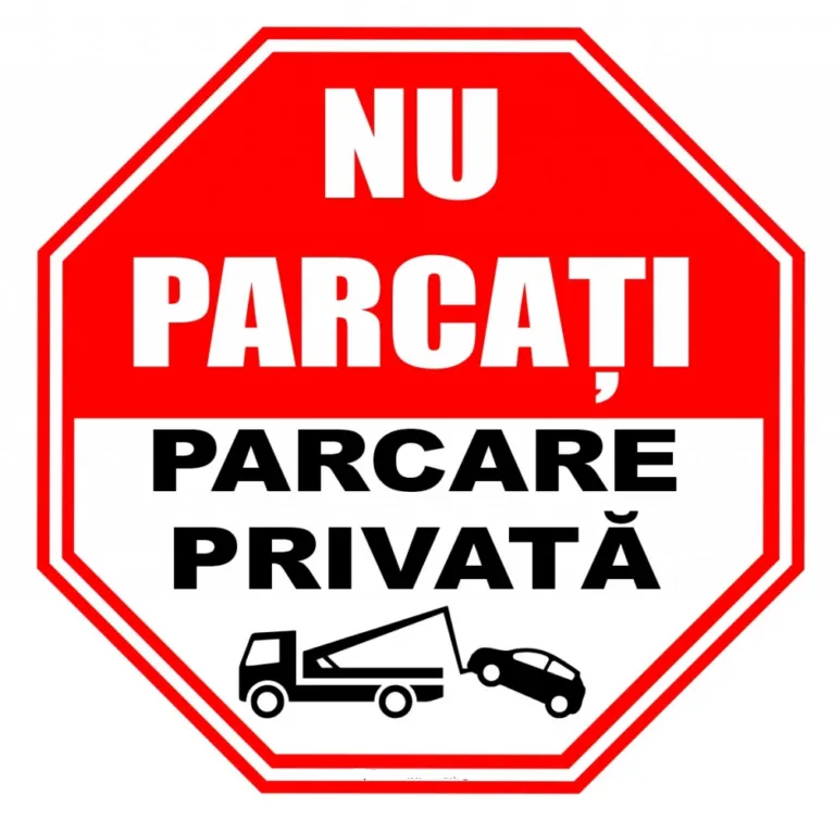 Placuta cu stop proprietate privata
