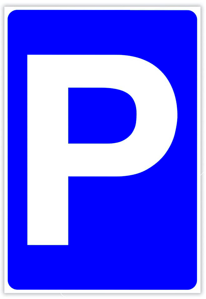 Parking sign