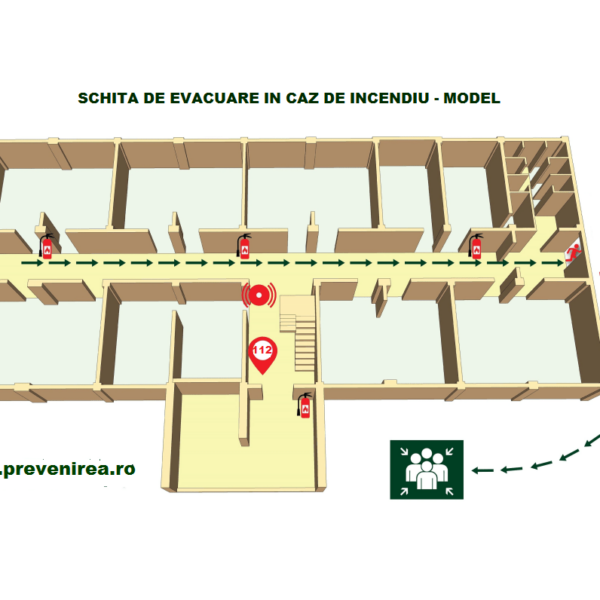 Plan de evacuare în caz de urgență pentru firme