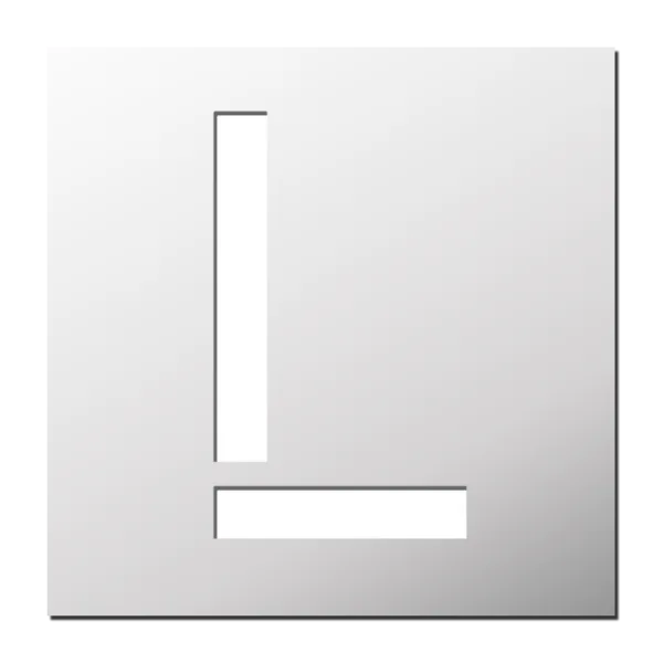 Șabloane marcaj loc parcare - cifre, litere și simboluri pentru vopsire asfalt