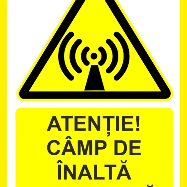 Placuta pentru camp de inalta frecventa