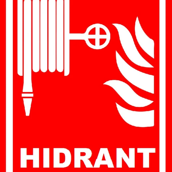 Placuta de semnalizare hidrant