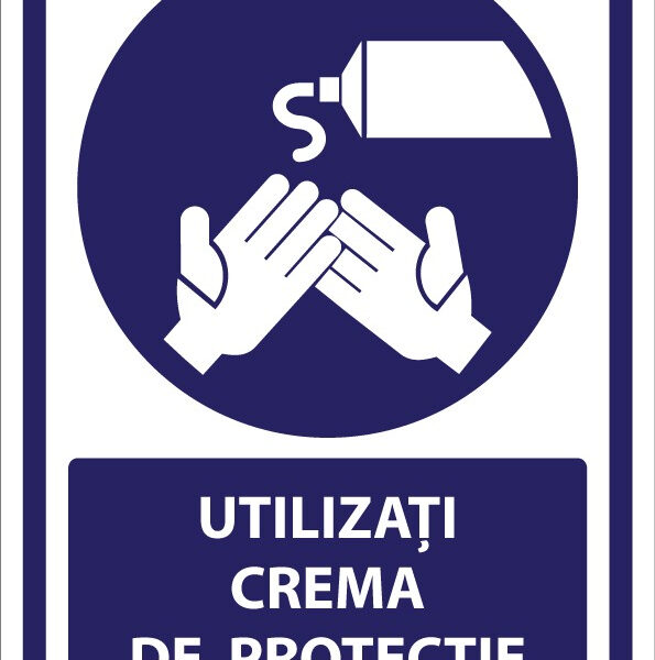 Semne pentru crema de protectie
