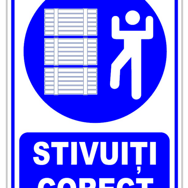Semn stivuiti corect