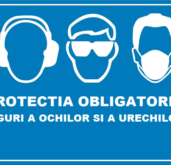 Placuta protectia obligatoriu a guri a ochilor si a urechilor