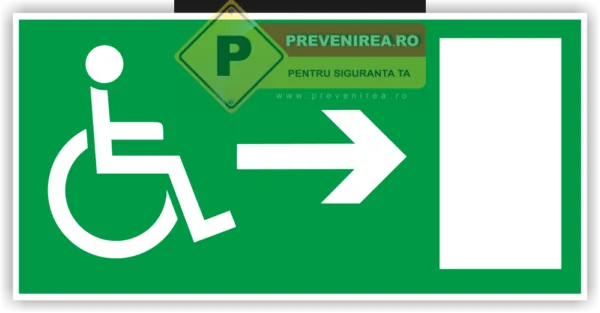 Etichetă de Ieșire pentru Persoane cu Dizabilități - Siguranță, Accesibilitate și Conformitate Legală