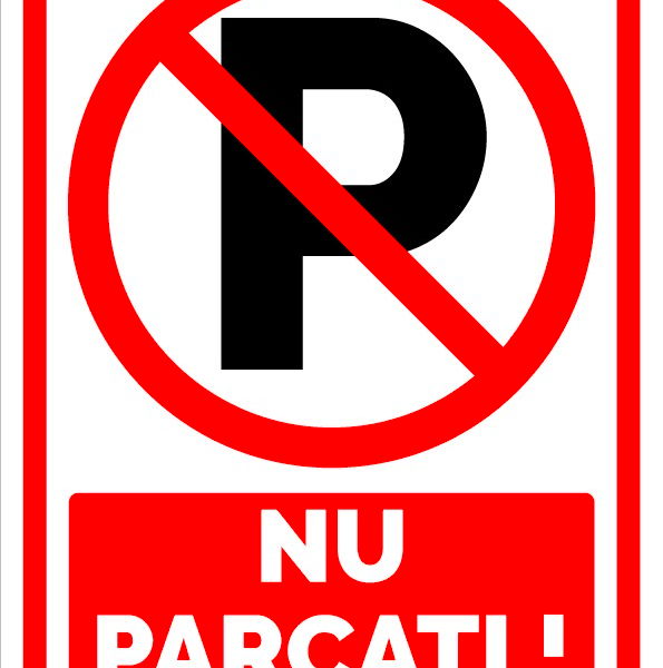 indicator de securitate pentru interzicere nu parcati