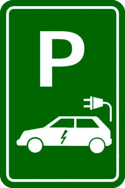 Indicator pentru loc rezervat stație electrică - Electric Vehicle Parking