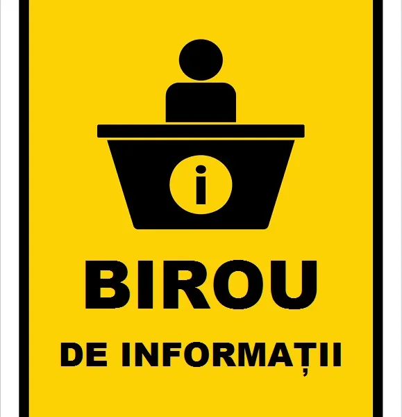 Placuta birou de informatii