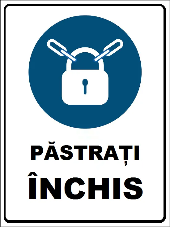 Placuta pastrati inchis