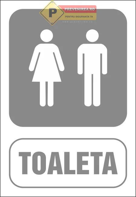 Indicator Toaletă Comună Mixtă - WC