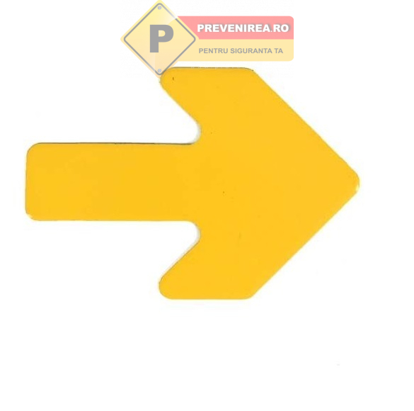 Sageti galbene pentru pardoseli