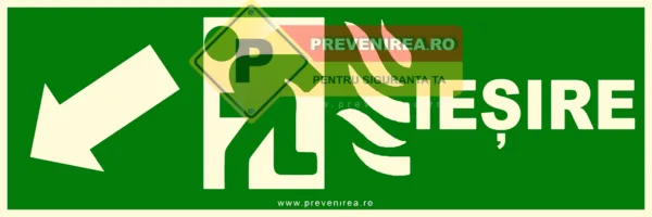 Semne si indicatoare fotoluminiscente