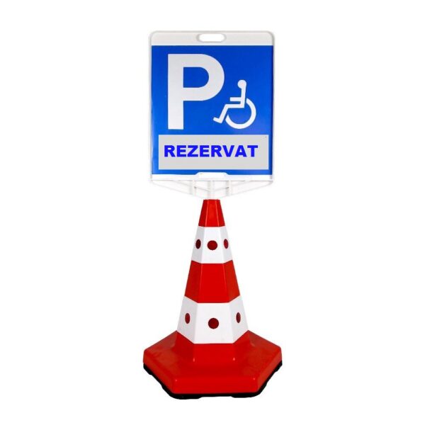 Con de Parcare pentru Persoane cu Dizabilități - Vizibil, Stabil și Sigur