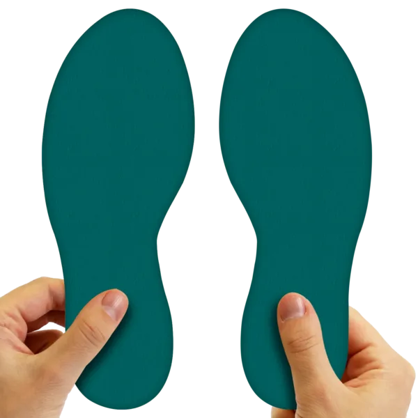 Set  pasi verzi stanga si dreapta