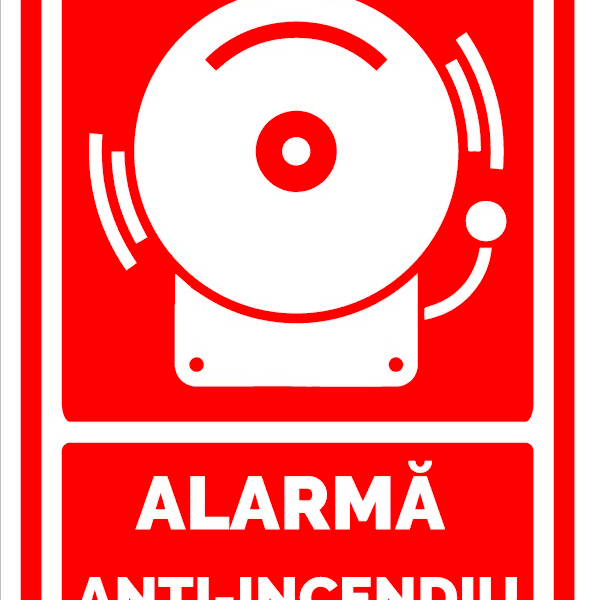 Indicator Alarmă Incendiu - Semn PSI pentru Buton de Alarmare