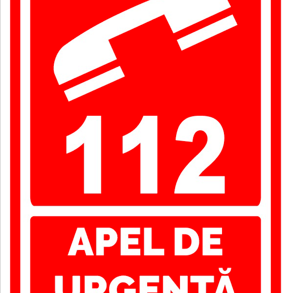 Semn pentru apel de urgenta
