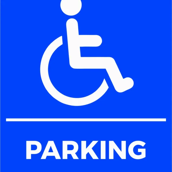Placute braille PARKING pentru nevazatori
