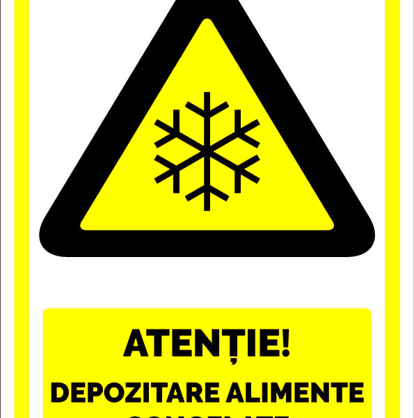 Indicator pentru depozitare alimente congelate