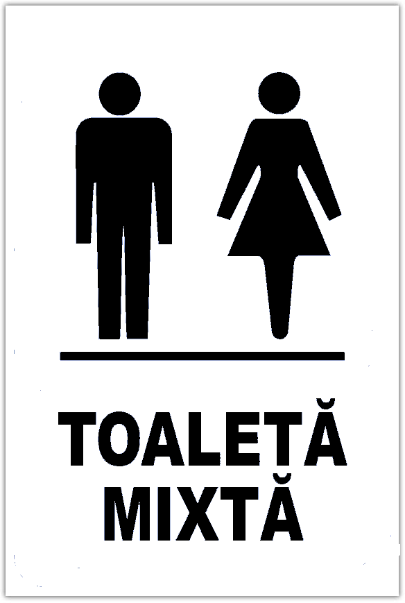 Indicator Toaletă Mixtă pentru WC