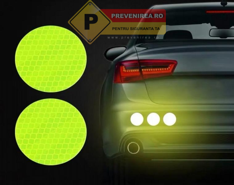 Stickere Reflectorizante Personalizate - Auto, Moto, Utilaje | Rezistente & Omologate