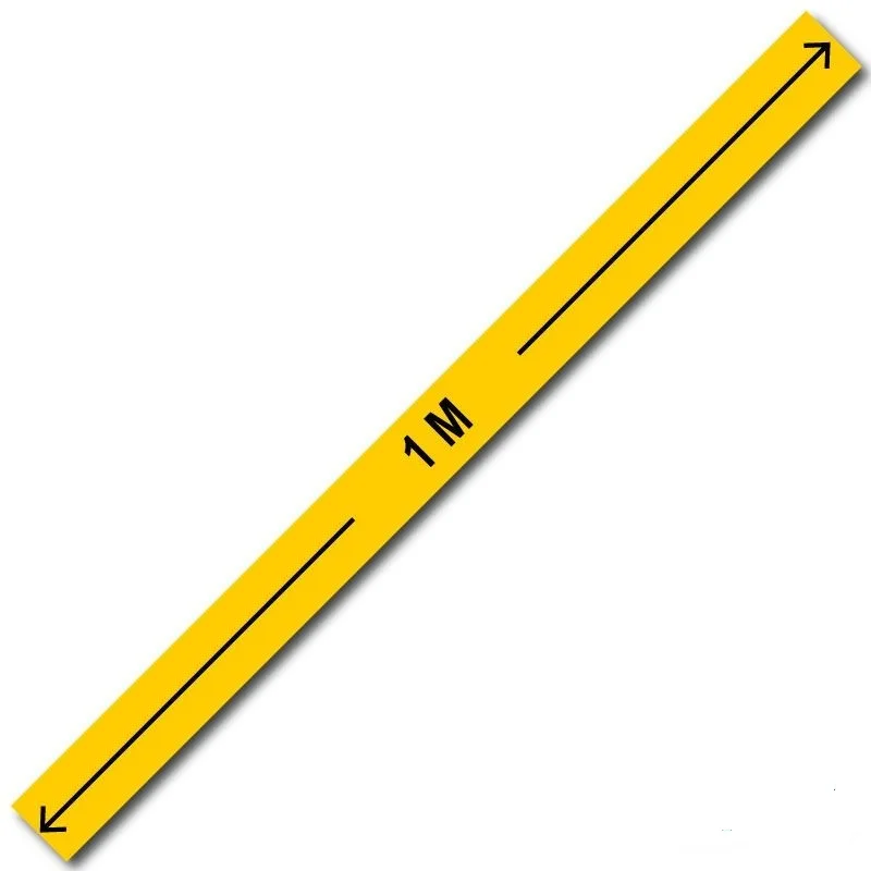 Bandă de semnalizare pardoseli - Personalizată cu logo sau instrucțiuni