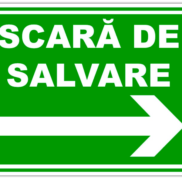 indicator pentru scara de salvare
