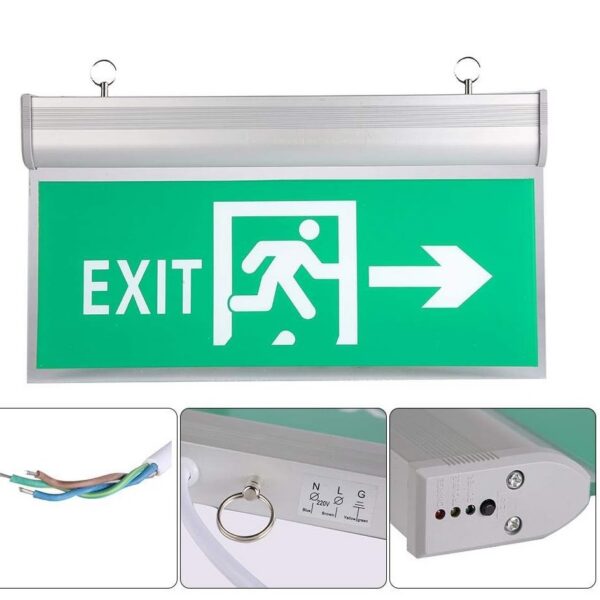 lampa cu led de semnalizare de urgență Indicator de evacuare