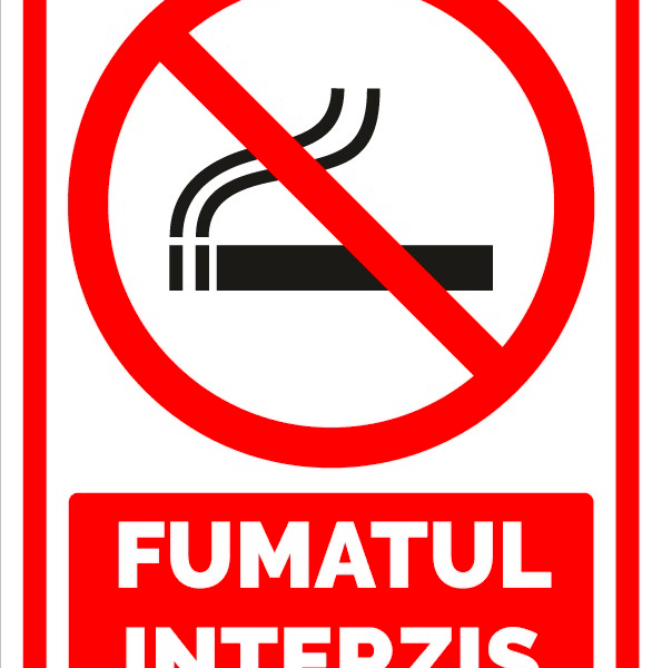 Semn de fumatul interzis