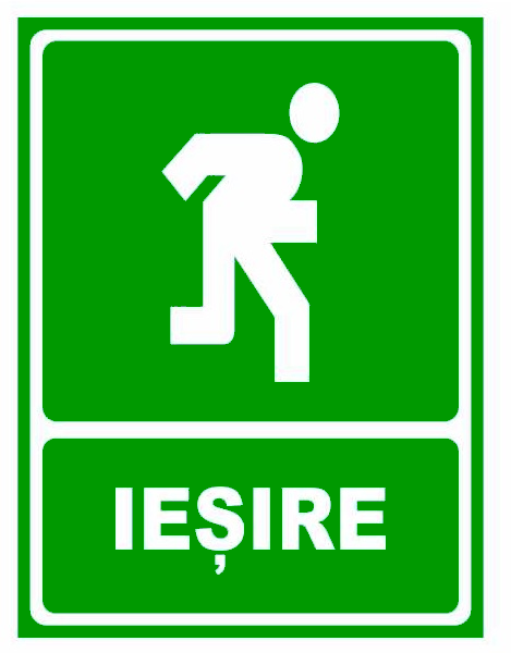 Semn iesire
