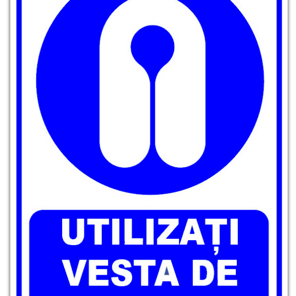 Indicator utilizati vesta de salvare