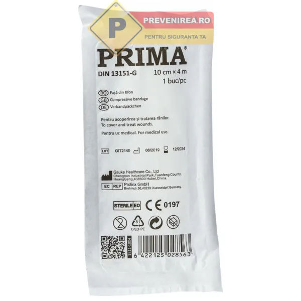 Bandaj Elastic Medical pentru Prim Ajutor - Compresie Eficientă pentru Urgențe și Salvare