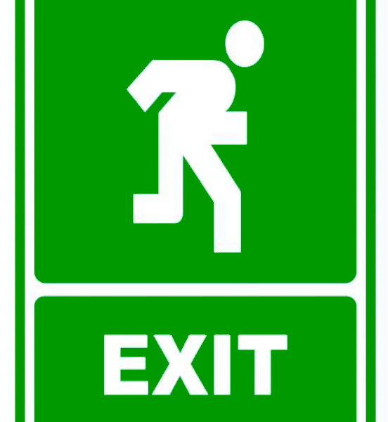 Semn pentru exit
