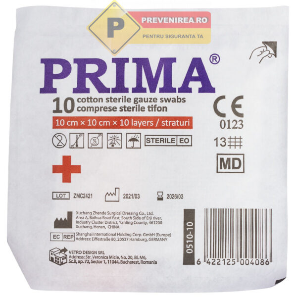 Comprese sterile din tifon special - Tratamente rapide și sigure pentru răni